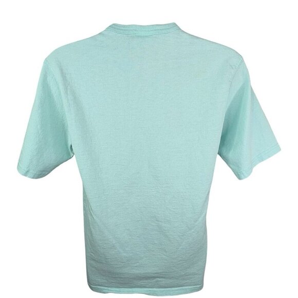 VTG Y2K Champion Short Sleeve T C Logo Light Mint Green Women’s S BLOKETTE - Picture 4 of 7